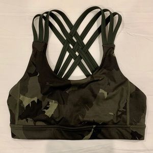 LuluLemon Camo Sports Bra